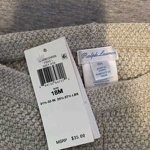 NWT Ralph Lauren Pants Size 18 months